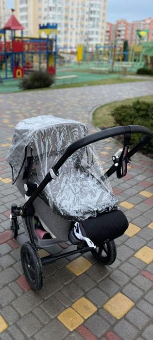 Каляска Bugaboo Cameleon 3 Plus Black/Grey Melange