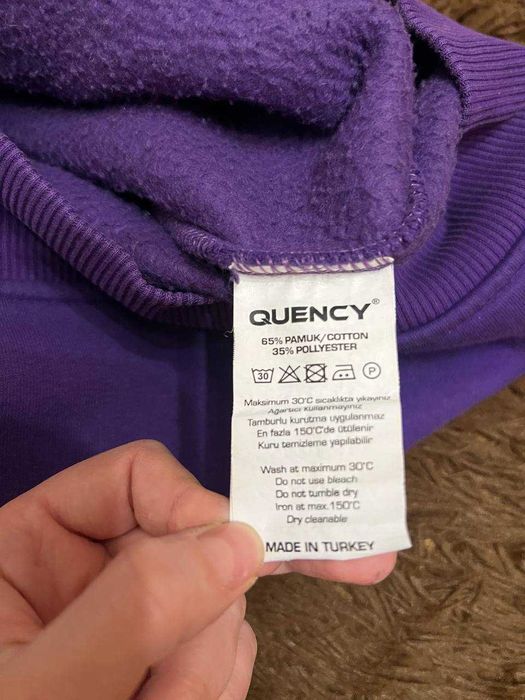 Фіолетовий зручний худі