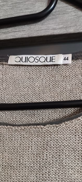 Sukienka z dzianiny dół mieniący rozm. 44