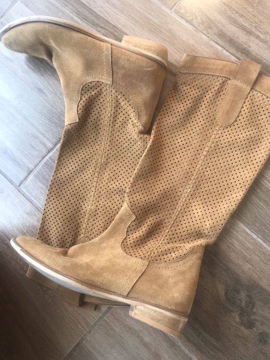 Buty kozaczki jesienne skora naturalna r 38