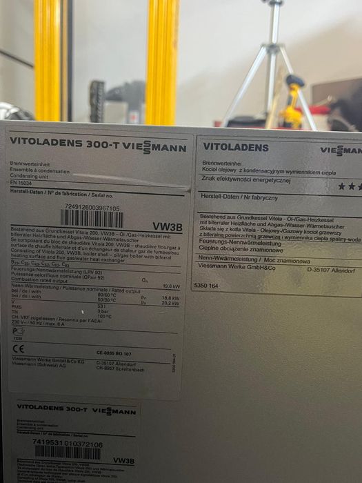 Viessmann Piec olejowy ,kondensacyjny vitola  300 t