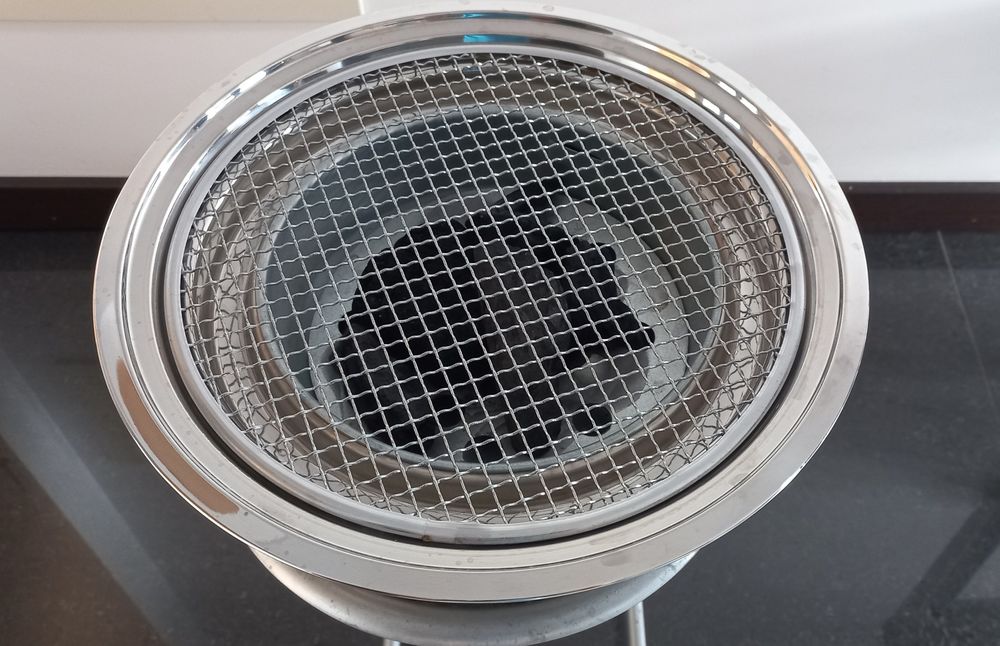 Grelhador de churrasco a carvão sem fumo portát