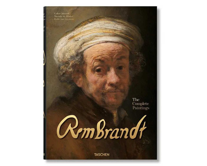 Книга Рембрандт альбом репродукцій Rembrandt. The Complete Paintings XL. Rudie van Leeuwen книга о художниках