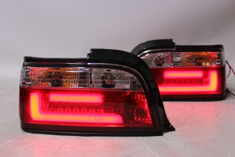 Lampy światła tył tylne BMW E36 90-99 COUPE M-PAKIET LED BAR NEON RED