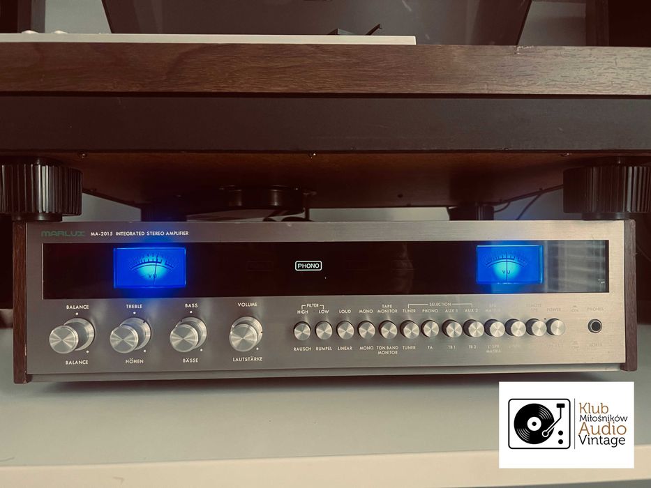 Zestaw Marlux MA-2015 + TUNER /wychyły/DUZO FUNKCJI/lata '70/serwis