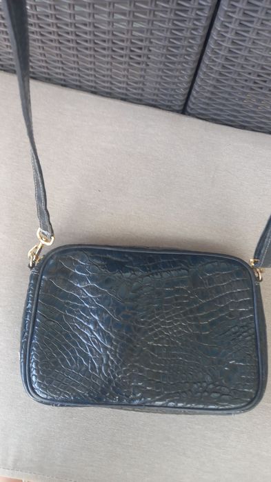 Mala  Rufel tiracole  em pele