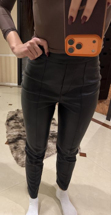 Брюки кожанные Gepur