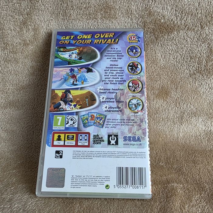 Sonic Rivals Sony Psp