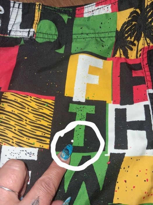 Vans męskie kolorowe krótkie spodenki szorty rozmiar 32