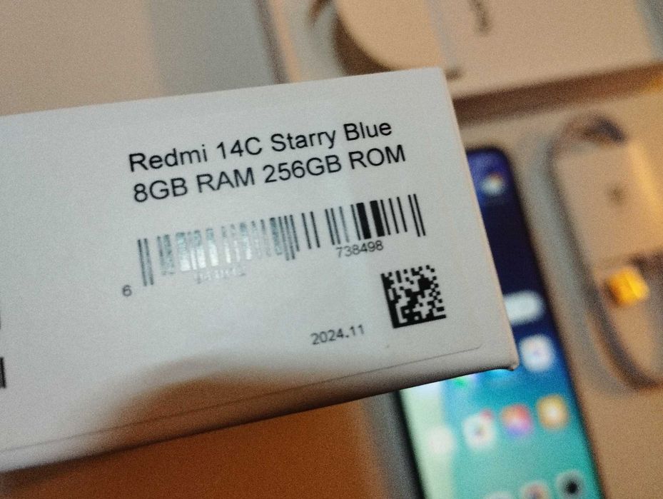 Smartphone Xiaomi Redmi 14C, 8gb, 256gb