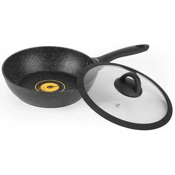 Сковорода 28 см. с крышкой, глубокая RINGEL Zira RG-11006-28h