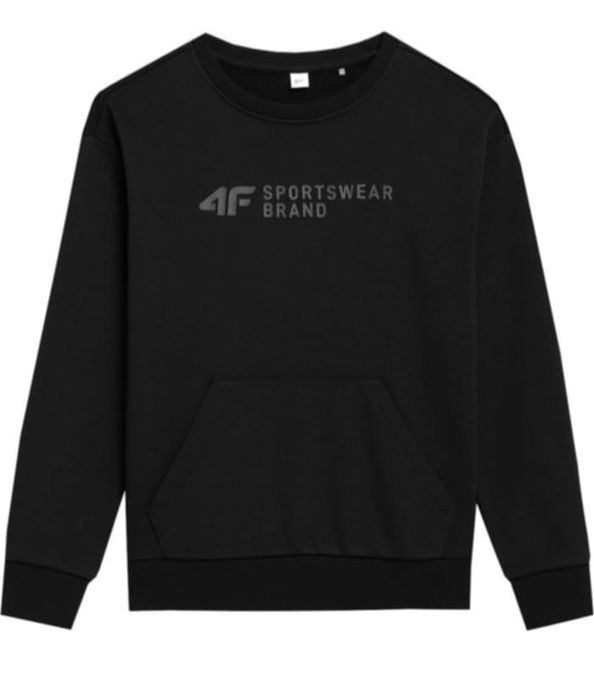 Bluza chłopięca 4f wkładana przez głowę, bez kaptura rozm 134