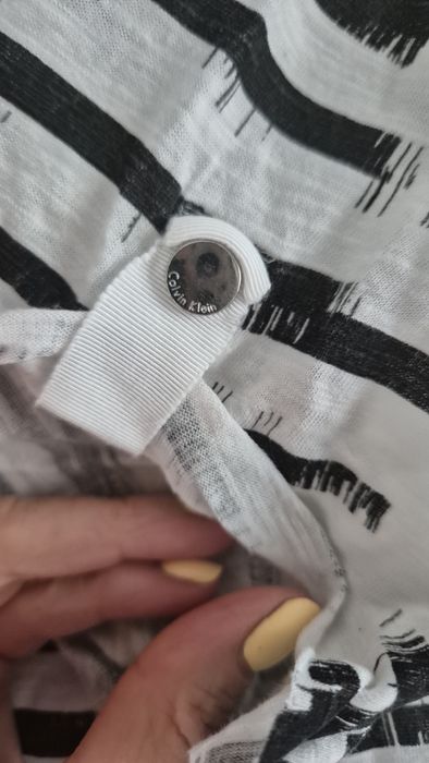 Koszulka w paski Calvin Klein