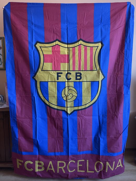 Pościel piłkarska FC Barcelona - nowa