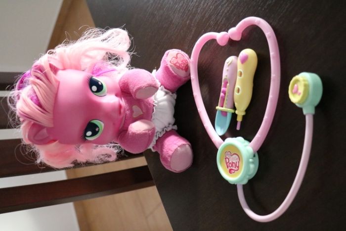 Interaktywny My little Pony-dzidziuś+lekarz
