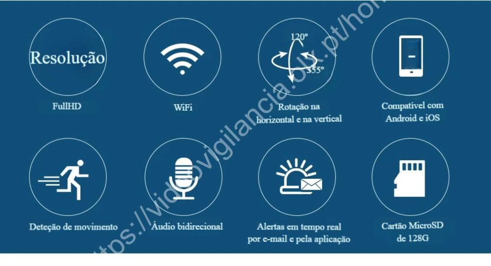 Câmara ‼️WiFi ‼️ Alta Definição ‼️ Visão Noturna