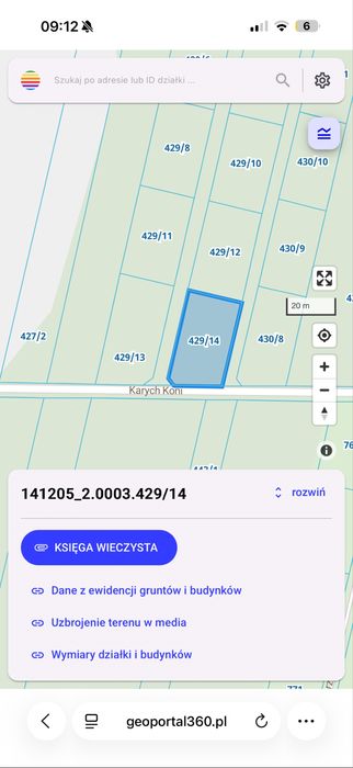 Update! Prąd doprowadzony, Działka budowlane z WZ