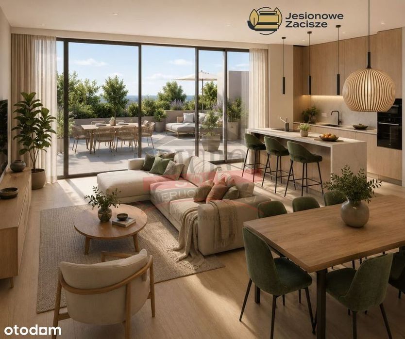 Penthouse Premium | 83,86 m² | Dwa tarasy | Jesion