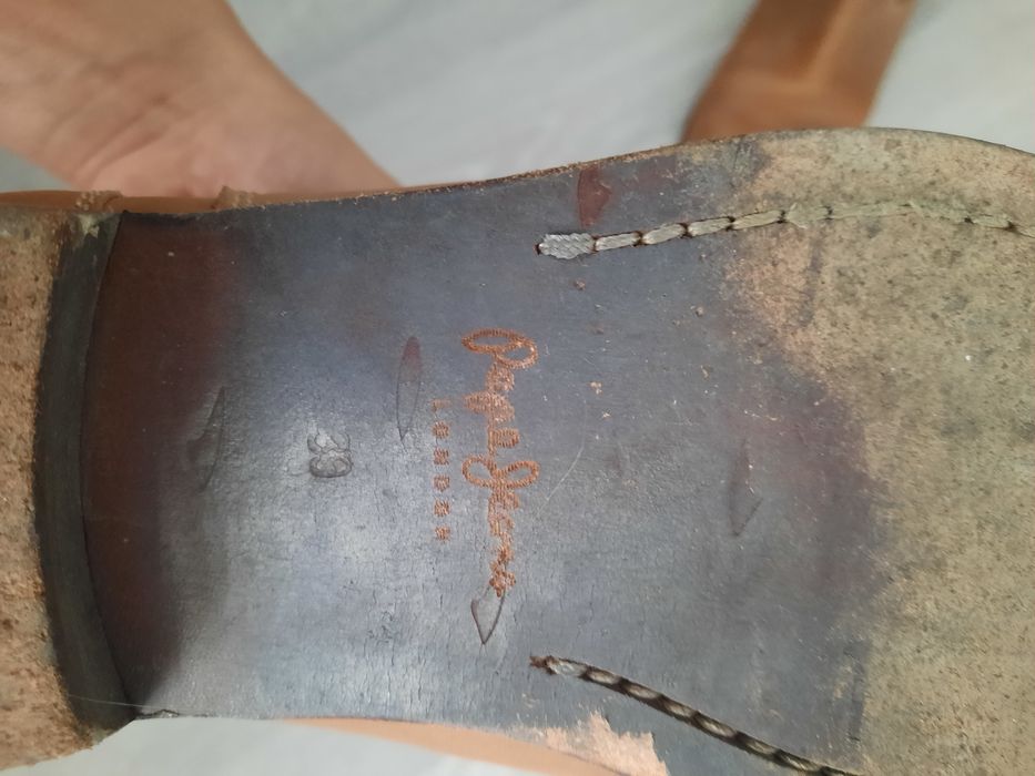 Skórzane damskie botki Pepe Jeans