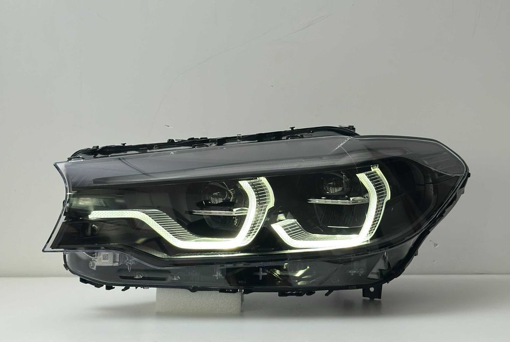 Фари BMW G30 G31 G38 стиль Shadow Line на штатний ксенон Г30 Г31 Г38