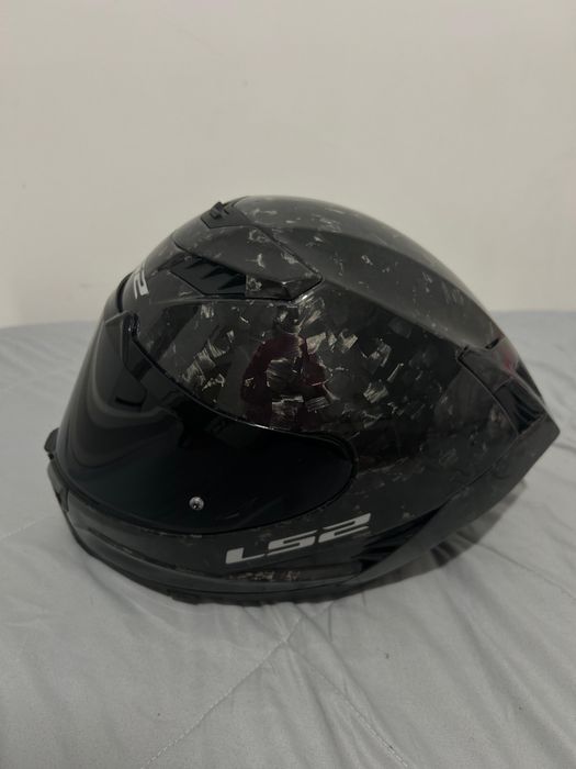Capacete LS2 Ff807 Dragon Carbon