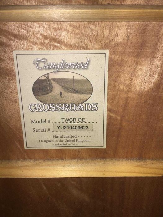 guitarra acustica tanglewood twcr-oe