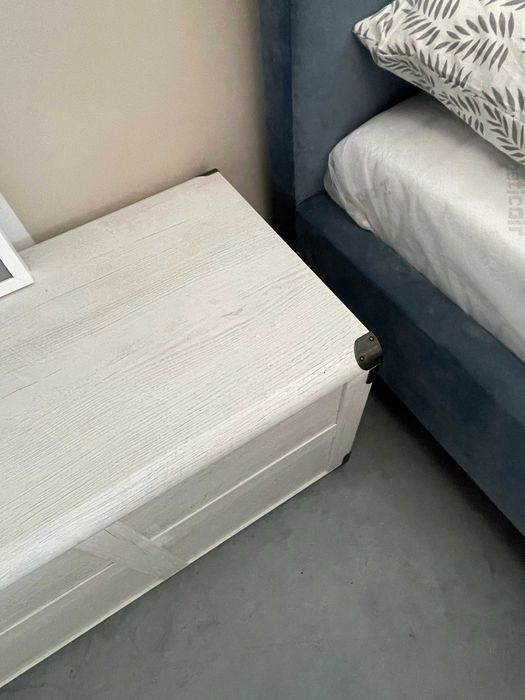 Nowy kufer skrzynia biały Indiana