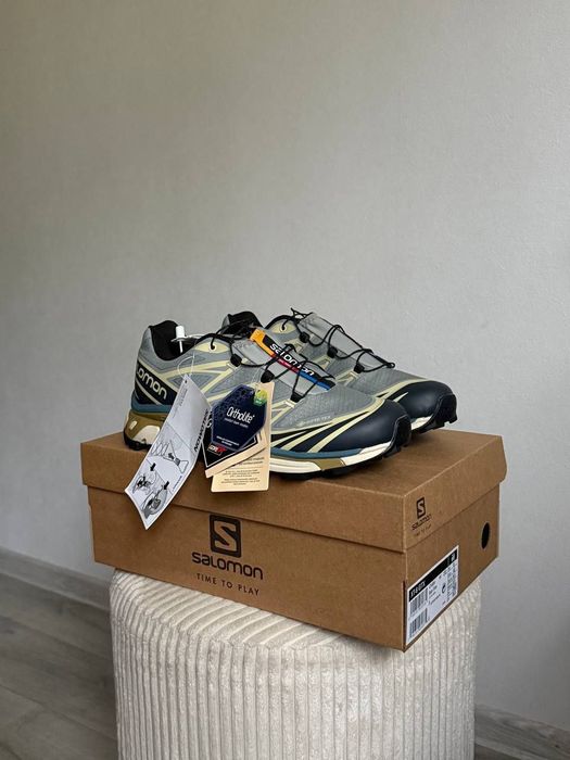 Salomon XT-6 Adv Dover Blue Beige Gore-Tex , кросівки саломон 40 41