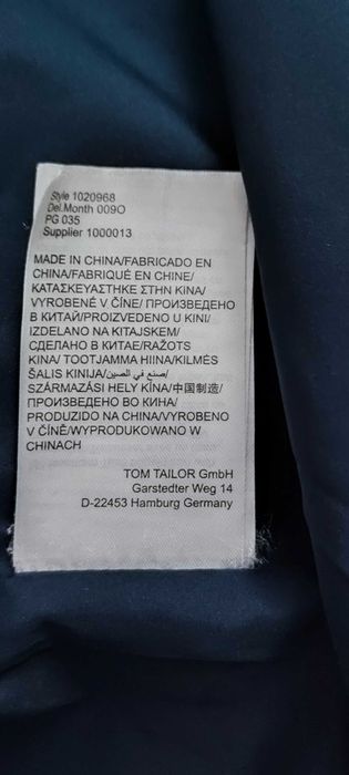 Płaszcz damski m-ki Tom Tailor Denim - rozm. XS