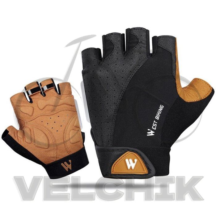 Рукавички велосипедні обрізані, перчатки велосипедные обрезаный палец
