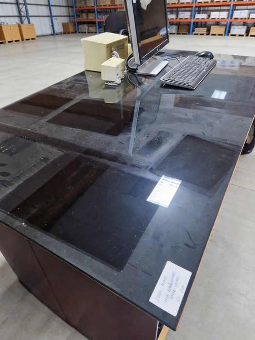 Mesa Secretaria Executiva Preta Lacada Design Corporativo Felgueiras