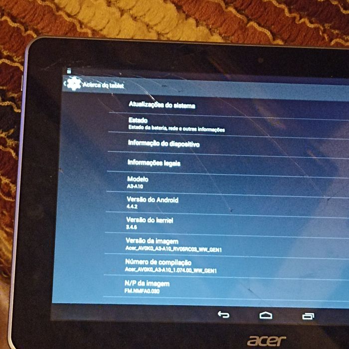 Acer A3 A10 10-inch Tablet with 32 GB Internal Storage64170328684929121