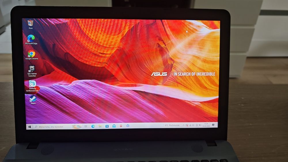 ASUS R541N X541NA Celeron 4GB Sprawny Bateria + Zasilacz