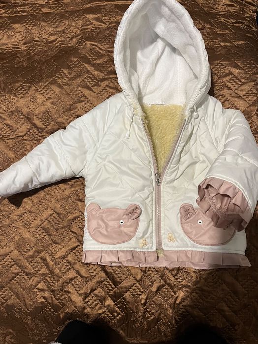 Зимовий комбінезон-конверт на дівчинку