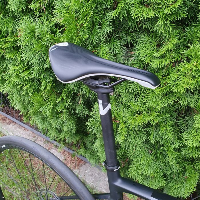 Rower szosowy carbon, Ultegra, hydraulika, Cube Attain, rozm 58, XL
