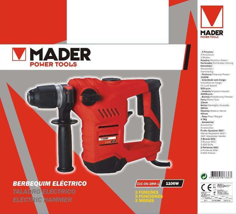 Martelo eléctrico perfurador encaixe SDS-plus 1800 W