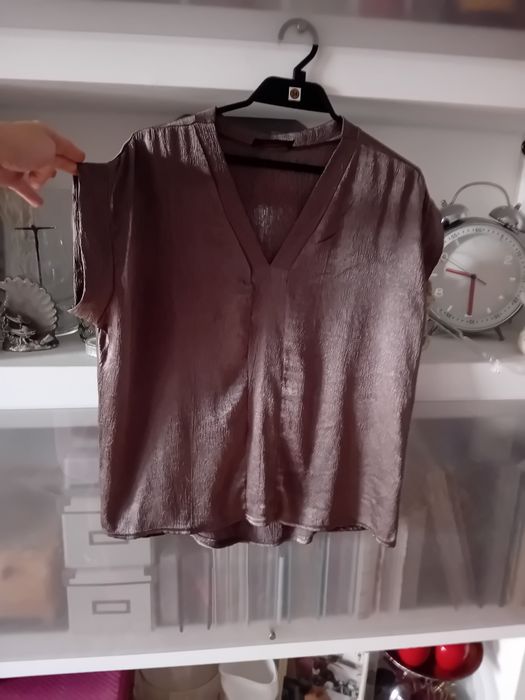 Luksusowa francuska bluzka damska L/XL