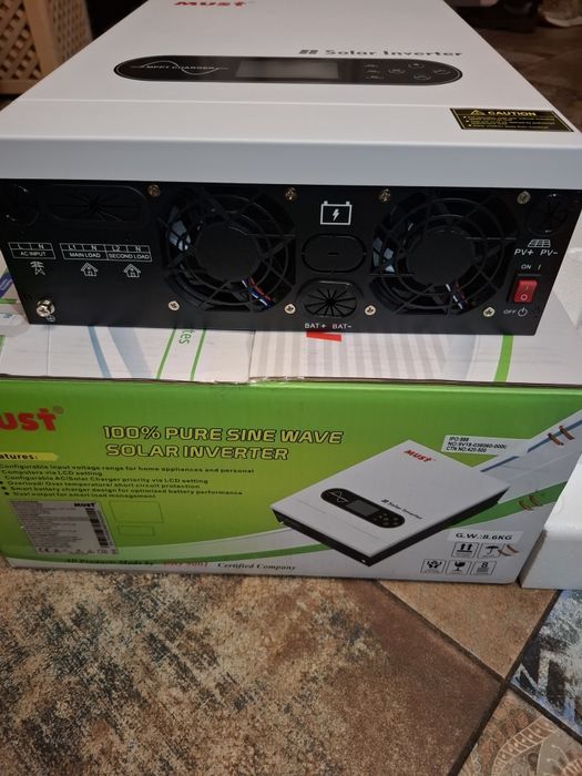 Гибридный инвертор Must PV18-3624ECO 24 В 3.6 кВт