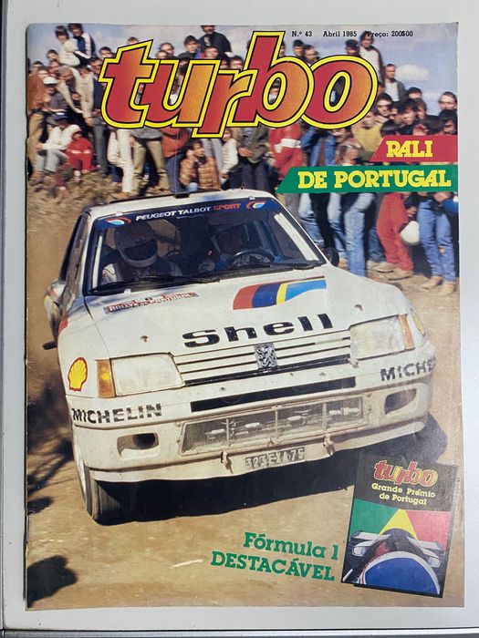 Revistas TURBO anos 80,  nº 3, 4, 9, 23, 39, 43, 49