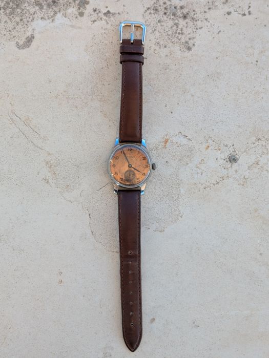 Relógio mecânico pobeda antigo