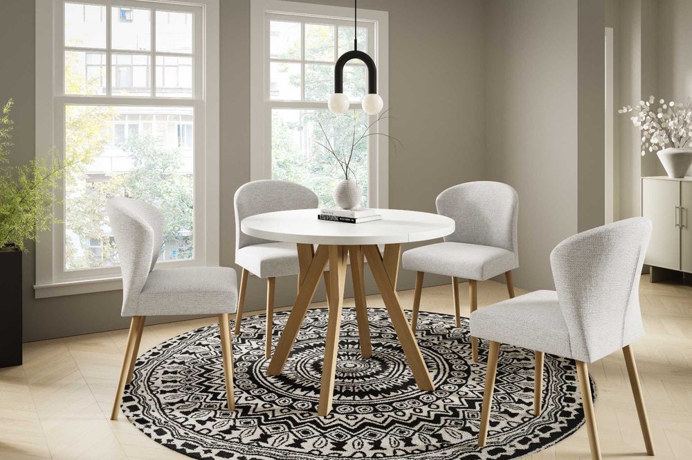 Rozkładany do 200 cm stół ORIO z drewnianymi nogami! OKAZJA