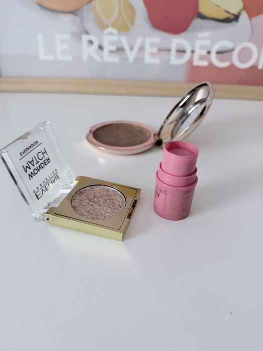 Zestaw 9 kosmetyków do makijażu eveline nyx affect catrice essence