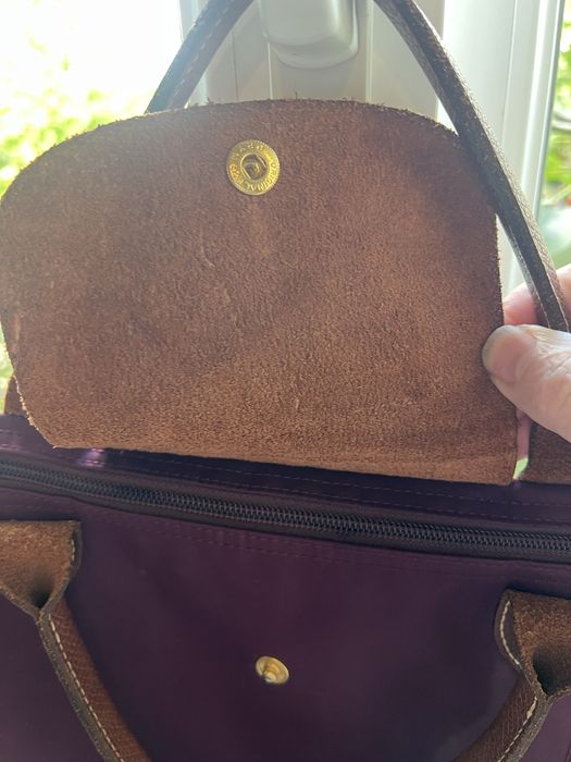 Сумка шопер від французького бренду longchamp. Велика