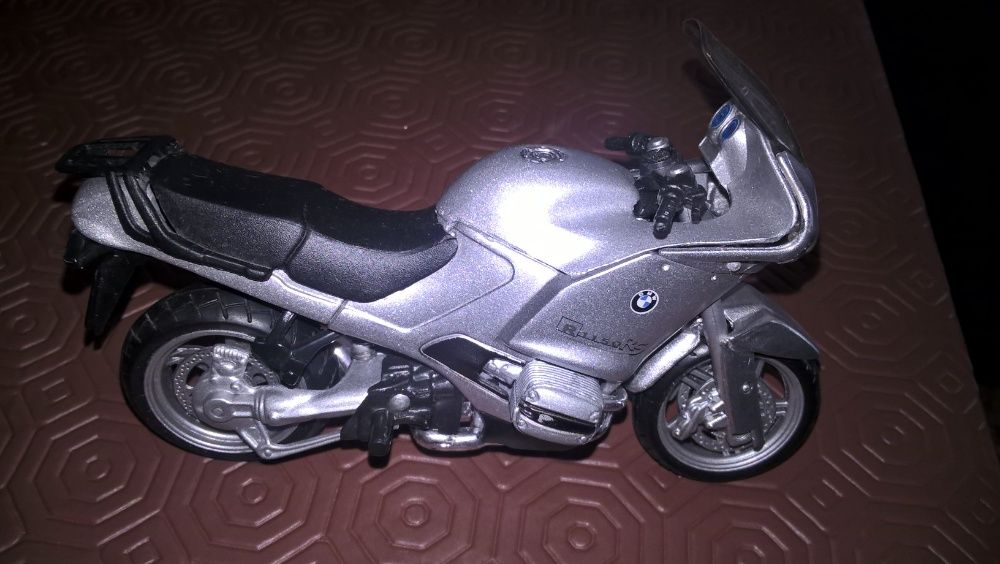 Mota BMW Burago R1150 R5 Conjunto 3 Motas Maisto 1:18 Fresh Metal Novo