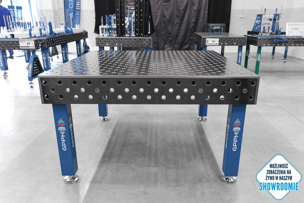 Stół Spawalniczy GPPH PRO 1500x1480 fi28 mm 100x100mm