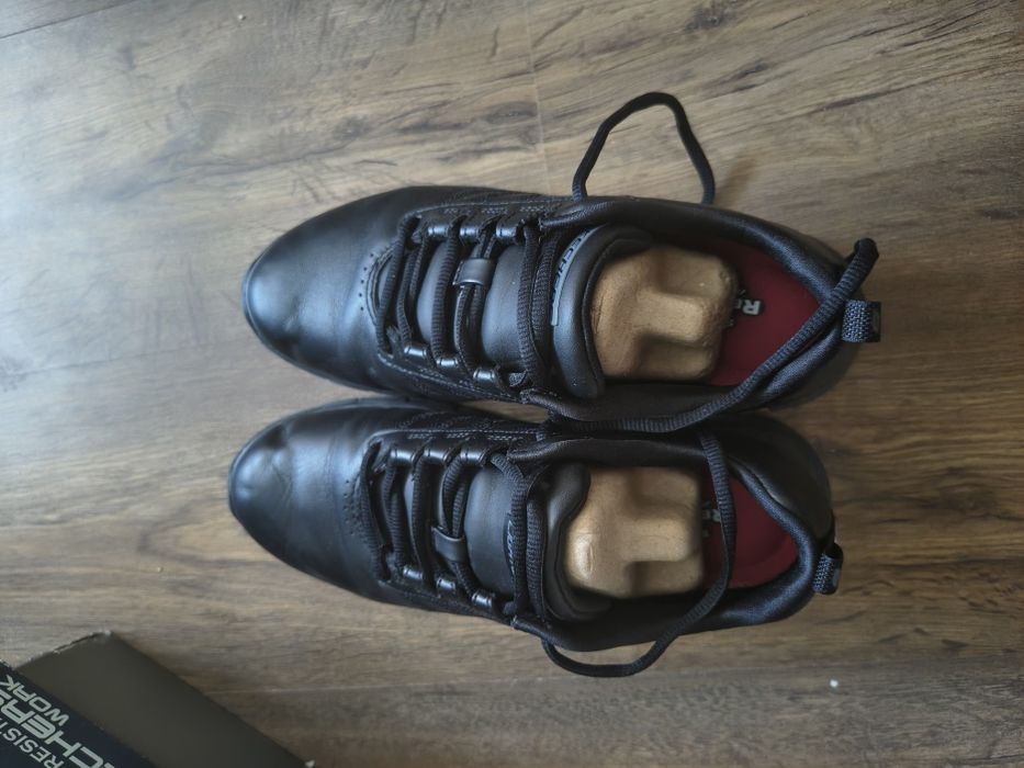 Skechers foam skórzane sportowe 39 adidasy buty 38.5 25.5 cm