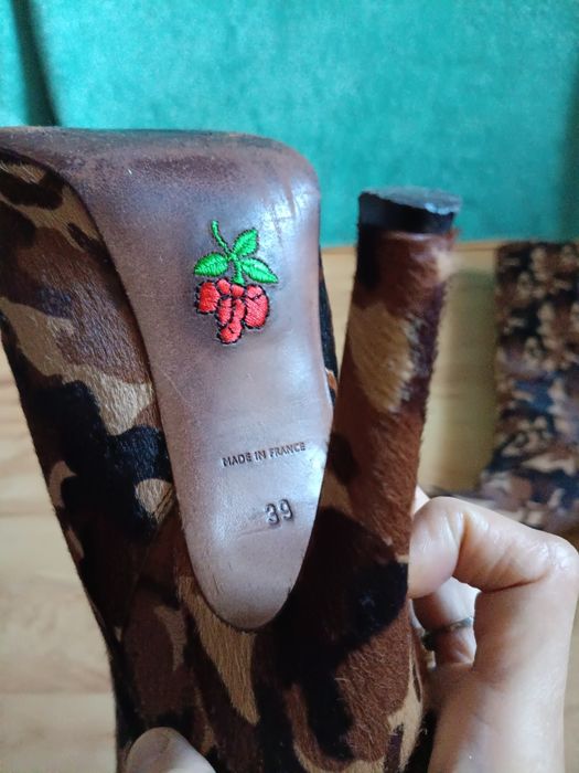 Kozaki -  FREE  LANCE   - skóra naturalna -  1300 zł