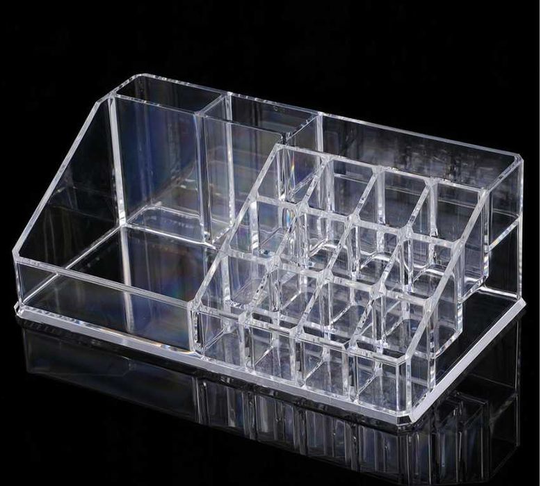 ORGANIZER na kosmetyki szminki pędzle SMUKEE na toaletkę DOBRY PREZENT