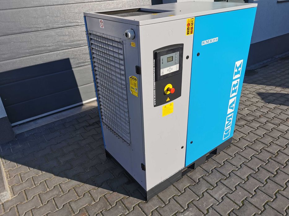 2017r 26kw Kompresor śrubowy MARK RMB 26 sprężarka 4300l/min 8.5 bar