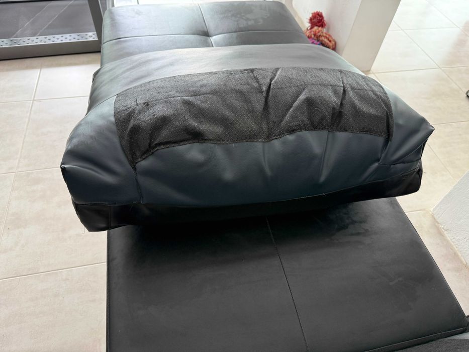 Sofá cama com chaise IKEA